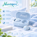 Nuvzqeri™ Compact Wireless Sleep Earbuds - Powder Blue — product overview